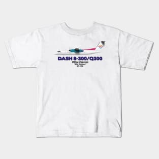 DeHavilland Canada Dash 8-300/Q300 - BWee Express "Old Colours" Kids T-Shirt